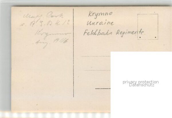Krymno Feldbahn-Regiment Soldaten – Bild 2
