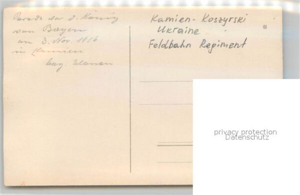 Kamien Koszyrski Feldbahn Regiment – Bild 2