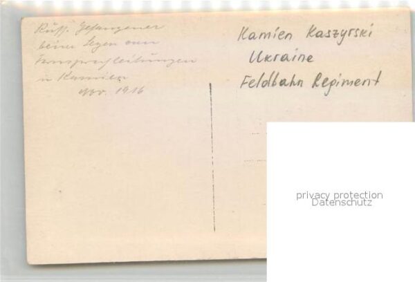 Kamien Koszyrski Feldbahn-Regiment Soldat auf Strommast – Bild 2