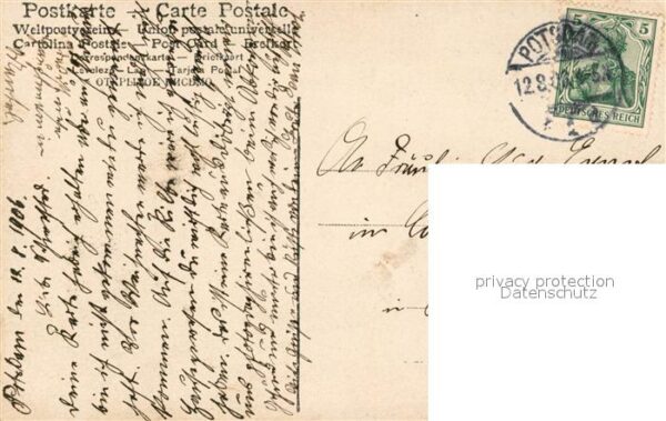 Militaria Deutschland WK1 Potsdam Landwehr – Bild 2