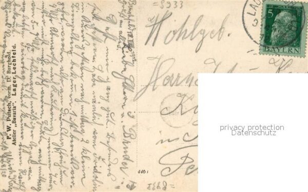 Militaria Deutschland WK1 Lager Lechfeld Gruppenfoto – Bild 2