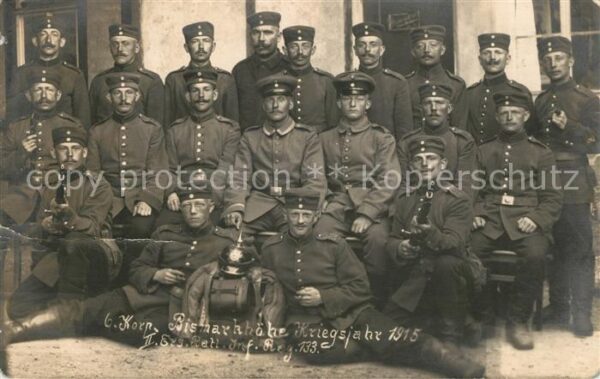 133 Regiment IR 133 Infanterie  Zwickau Gruppenfoto