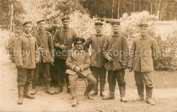Militaria Deutschland WK1 Warthelager Foto