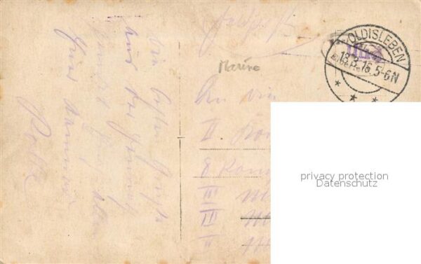 Militaria Deutschland WK1 Marine Oldisleben – Bild 2