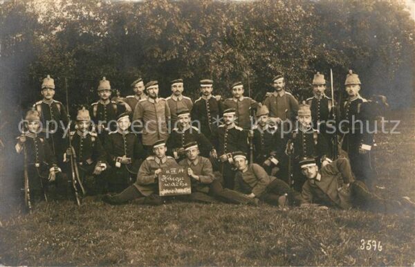 Militaria Deutschland WK1 Gruppenfoto Cuxhaven