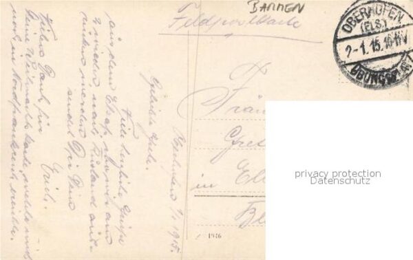 Militaria Deutschland WK1 Oberhofen Elsass Uniformen Foto – Bild 2
