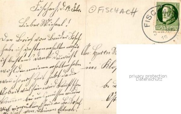 Militaria Deutschland WK1 Fischach Bayern Gruppenfoto – Bild 2