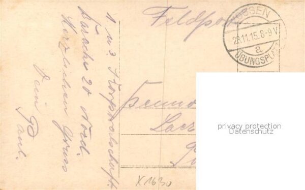 Militaria Deutschland WK1 Zossen Gruppenfoto – Bild 2