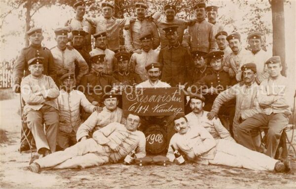 014 Regiment Bayern 014 Infanterie Nuernberg Gruppenfoto Reservisten