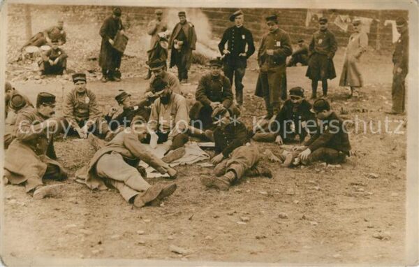 Militaria Kriegsgefangene Franzosen Lager Ohrdruf