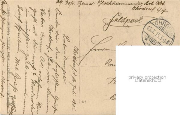 Militaria Kriegsgefangene Franzosen Lager Ohrdruf – Bild 2