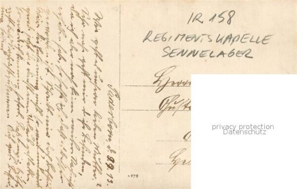 158 Regiment IR 158 Infanterie Paderborn Sennelager Foto Musik – Bild 2