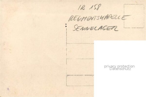 158 Regiment IR 158 Infanterie Paderborn Regimentskapelle Gruppenfoto – Bild 2