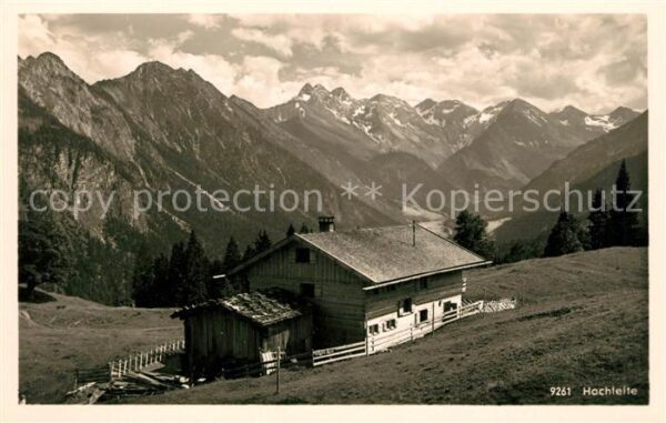 Oberstdorf Alpengaststaette Hochleite