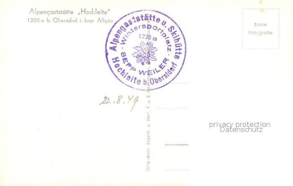 Oberstdorf Alpengaststaette Hochleite – Bild 2