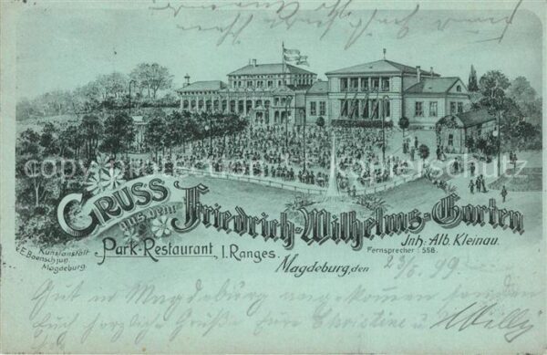 Magdeburg Friedrich Wilhelms Garten