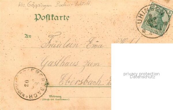 Uhingen Bahnhof Schloss Filseck Panorama – Bild 2