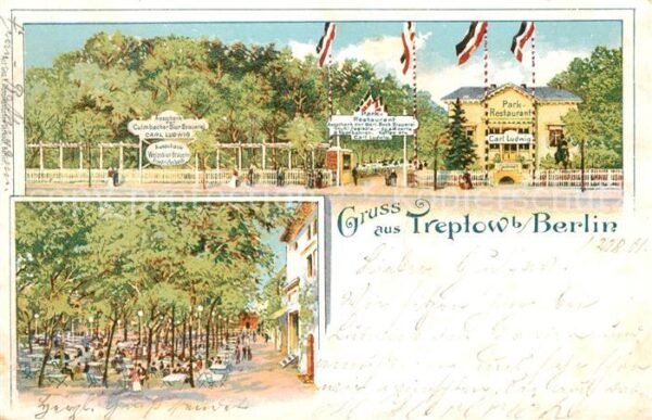 Treptow Berlin Park Restaurant