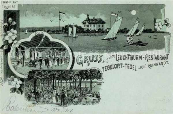 Tegelort Restaurant Leuchtturm Saal Mondschein