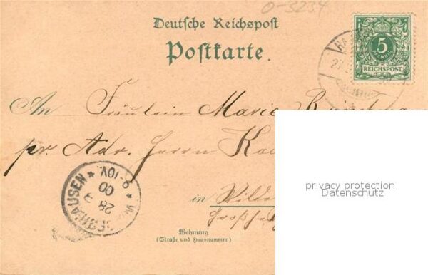 Hadmersleben Kirche Postamt Bahnhof – Bild 2