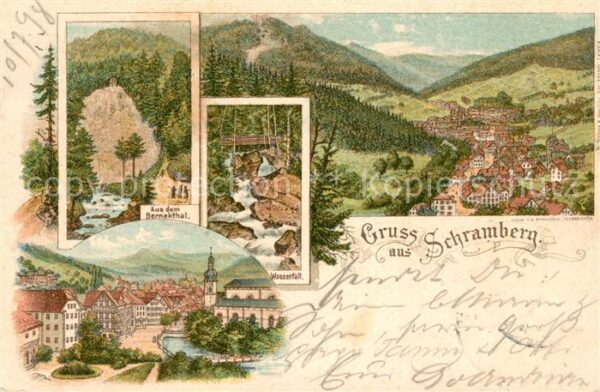 Schramberg Panorama Wasserfall