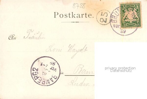 Brueckenau Bad Post Waldenfels Anlage Bayrischer Hof – Bild 2