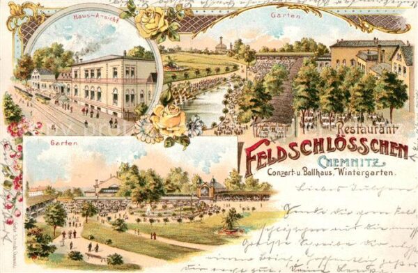 Chemnitz Feldschloesschen Ballhaus Wintergarten