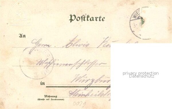 Wiesbaden Rathaus Marktstrasse Schloss – Bild 2