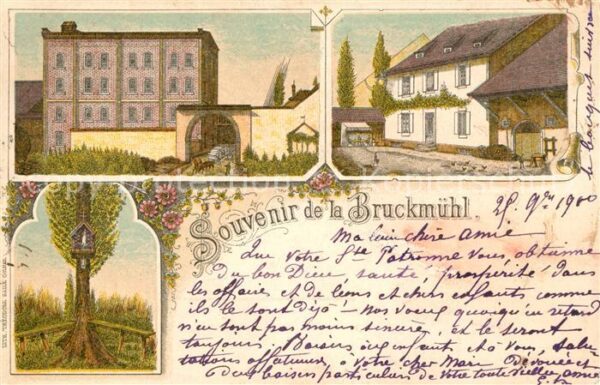 Bruckmuehl Rosenheim Kruzifix Bauernhof