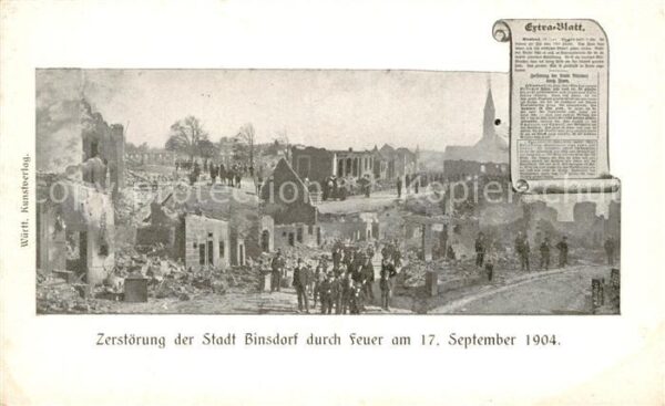 Binsdorf Stadtbrand