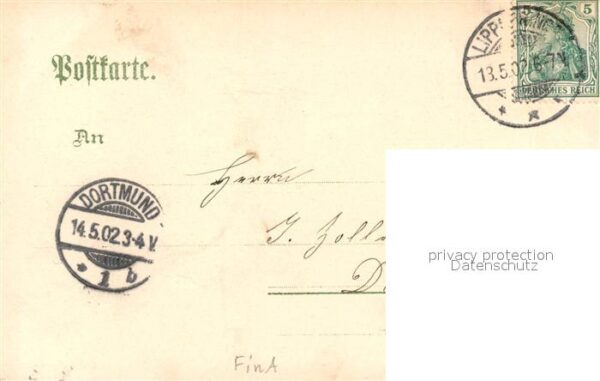 Lippspringe Bad Trinkhalle Waldschloesschen Sanatorium Stift – Bild 2