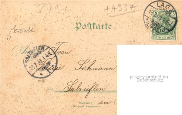Lage Lippe Hermanns Denkmal Rathaus Kirche PWilhelmsburg – Bild 2