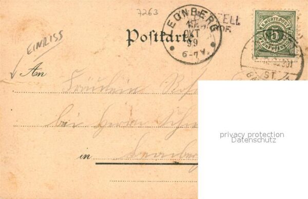 Liebenzell Bad Panorama Kohlbachthal Villa Burg Kaffeehof – Bild 2