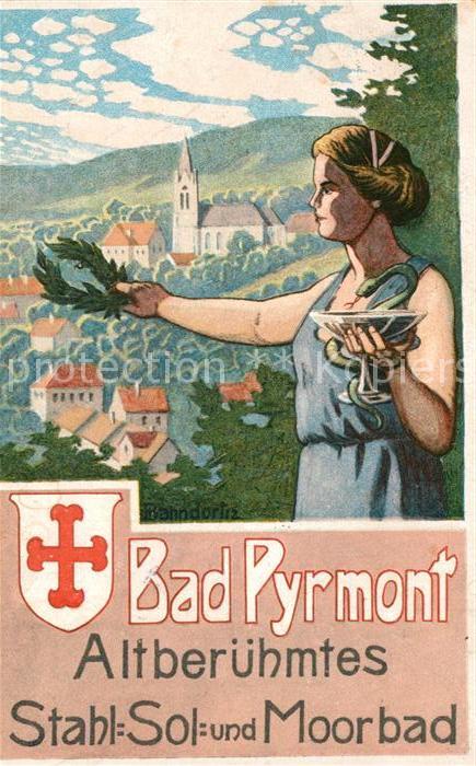 Bad Pyrmont Kuenstlerkarte Banndortiz