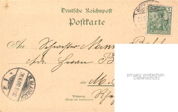 Bockswiese-Hahnenklee Harz Hotel-Kurhaus Privathaus Litho – Bild 2