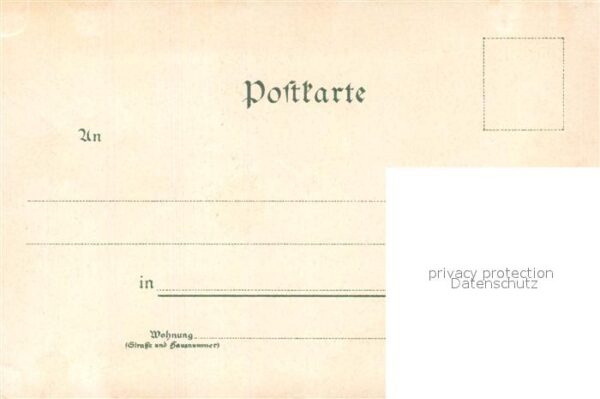 Goch Vossstrasse Pfarrkirche Marktplatz Steintor Litho – Bild 2
