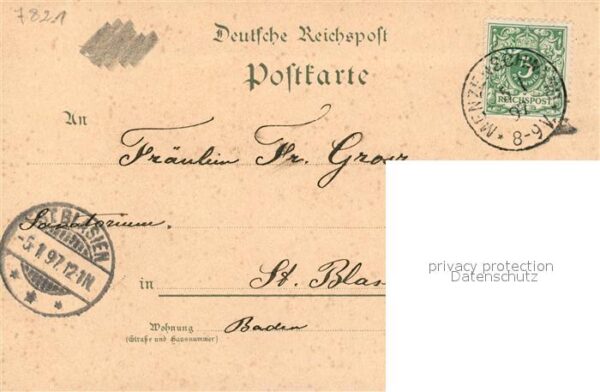 Menzenschwand Hotel-Pension Adler Litho – Bild 2