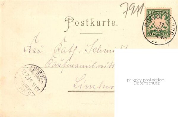 Roggenburg Schwaben Kloster Roggenburg Litho – Bild 2