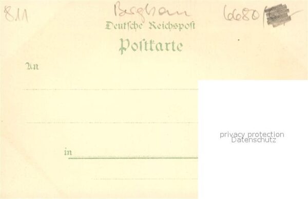Neunkirchen Saar Grube Koenig Zechenhaus Kohlwald Litho – Bild 2