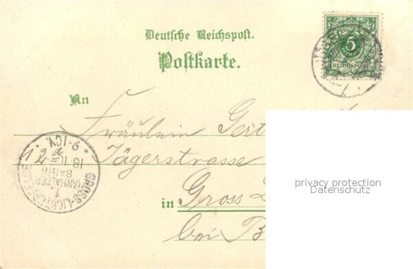 Huegel Essen Villa und Station Huegel Litho – Bild 2