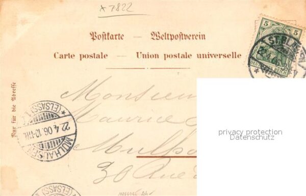 St Blasien Hotel-Pension zum Hirschen Litho – Bild 2