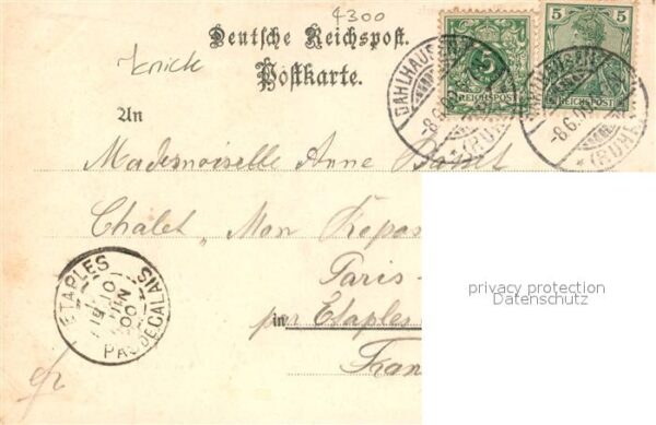 Rellinghausen Villa Huegel Litho – Bild 2
