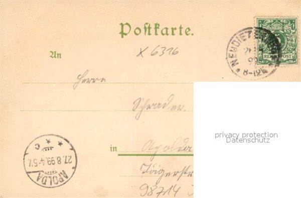 Stuetzerbach Hotel zur Tanne Litho – Bild 2