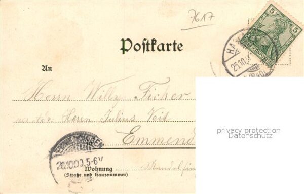 Oberharmersbach Gasthaus zur Sonne Gasthaus zur Stube Litho – Bild 2