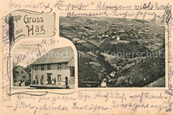 Haeg-Ehrsberg Gasthaus zur Tanne Totalansicht