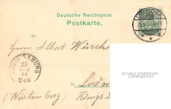 Bruegge Luedenscheid Bahnhof Litho – Bild 2