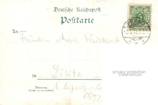 Pegau Hotel zum Mohren Buergerschule Rathaus Kirche Litho – Bild 2