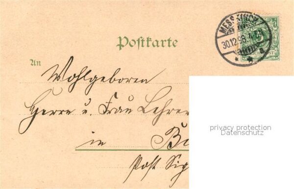 Messkirch Conradin-Kreutzer-Denkmal Litho – Bild 2
