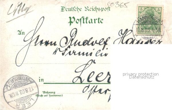 Gehrden Hannover Gasthof Deutsches Haus Restaurant Gehrdener Berge Litho – Bild 2
