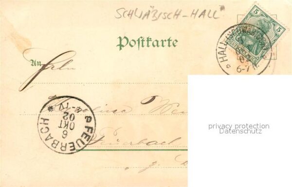Schwaebisch Hall Tanz der Salzsieder Litho – Bild 2